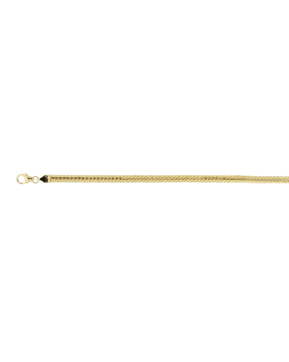 9CT Y/G HERRINGBONE 3.0mm/17cm